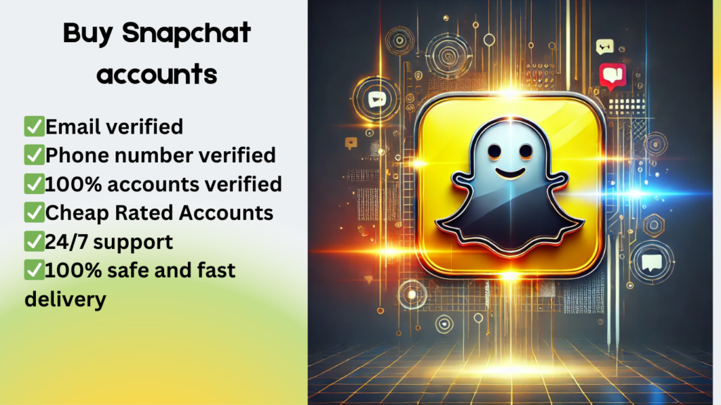 buy snapchat accounts online