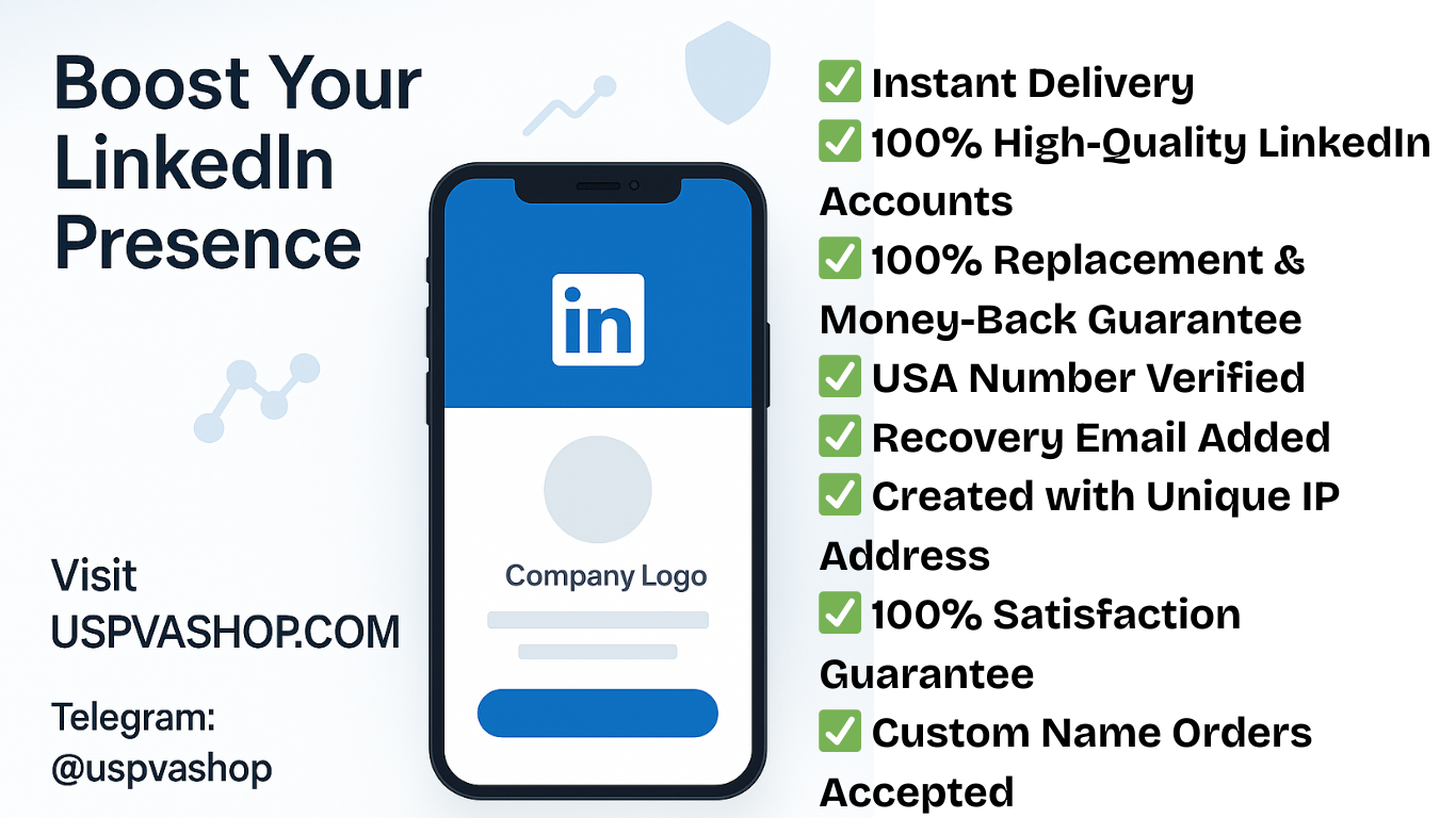 Buy verified LinkedIn accounts