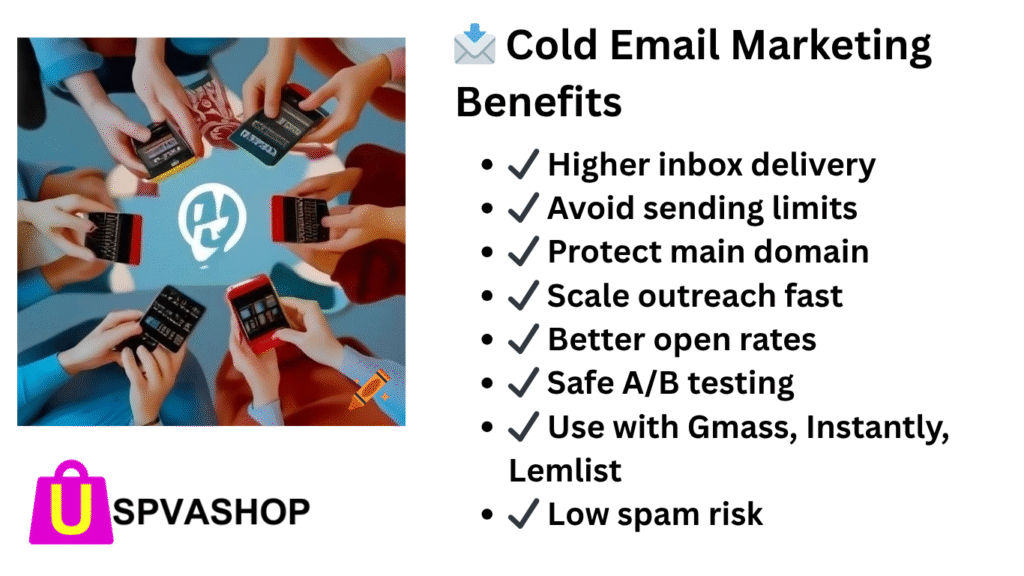 Buy Gmail accounts for cold email marketing