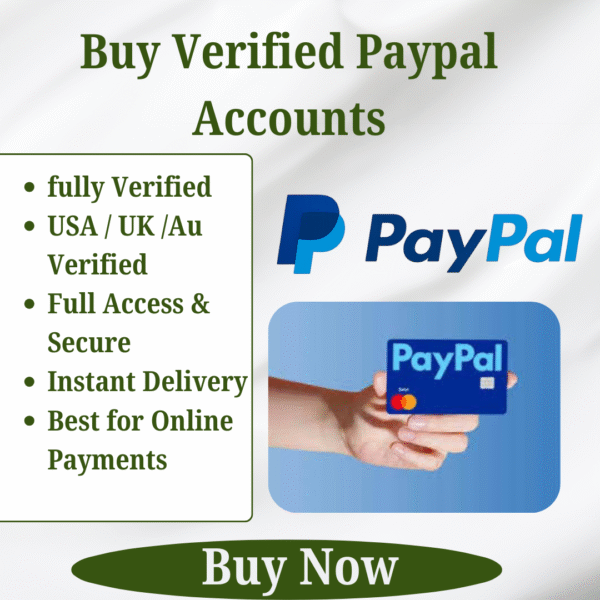 Buy Verified PayPal Accounts