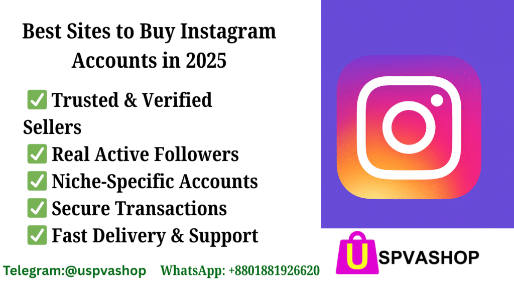 best site to buy Instagram accounts